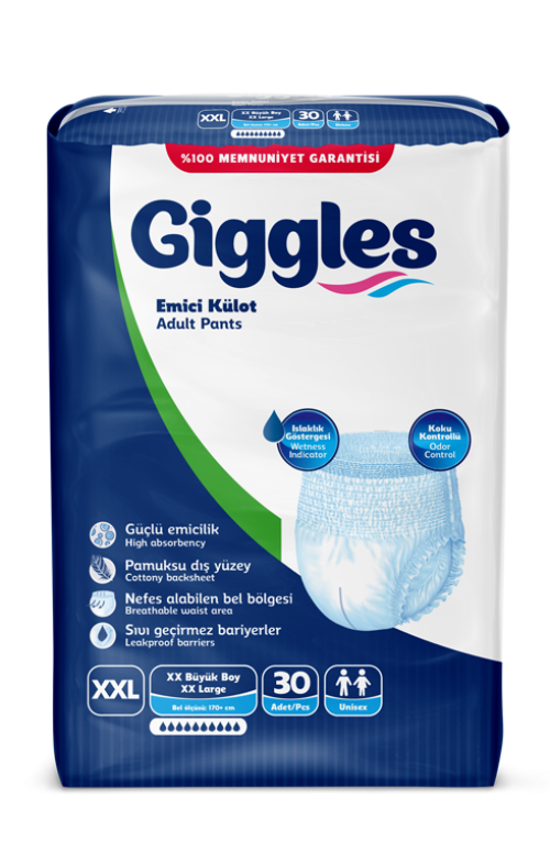Підгузники труси для дорослих Giggles XXL 140-200 см 30 шт